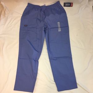 NWT Cherokee Utility Scrubs Pants Blue XL